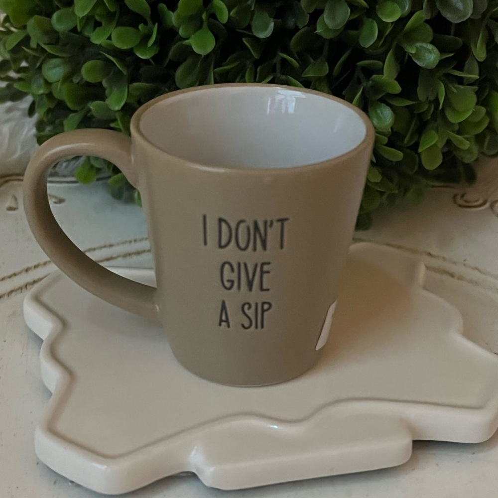 BOGO Cute micro Ceramic Mug with Fun Quote 2oz - Picture 4 of 6